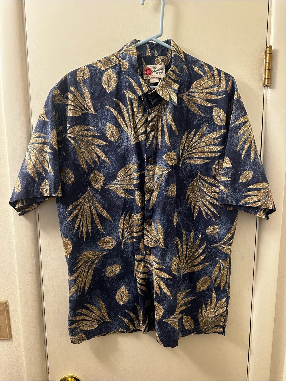 Vintage Hilo Hattie Hawaiian Shirt Made in Hawaii Cotton Lawn